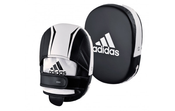 Лапы Speed 550 Micro Air Focus Mitt черно-белые Adidas adiSP550FM 600_380