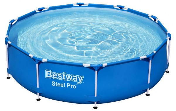 Каркасный бассейн круглый 305х76см Bestway Steel Pro 56408 600_380