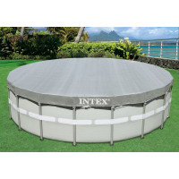 Тент Intex для каркасных круглых бассейнов d549см 28041