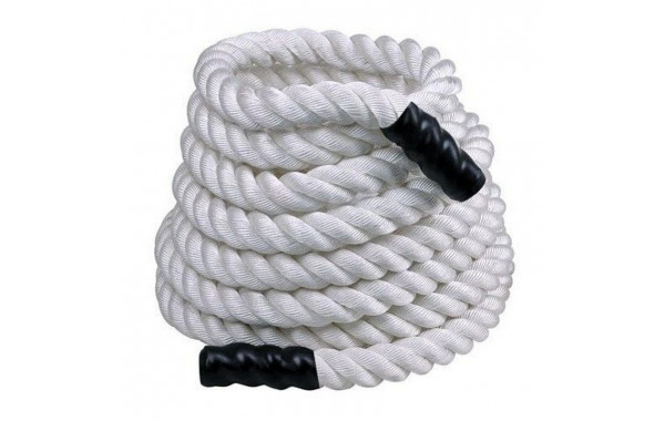 Тренировочный канат Perform Better Training Ropes 15m 4086-50-White 12 кг, диаметр 3,81 см, белый 600_380