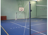 Стойки волейбольные на растяжках с механическим натяжениям сетки (пара) Atlet IMP-A26