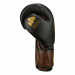 Боксерские перчатки Green Hill STRIKER THBGTR-02 черный\коричневый 75_75