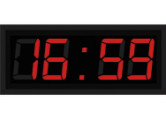 Часы-термометр со сменным режимом 84001