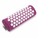 Набор с акупунктурным массажным ковриком Inex Acupressure Mat ACUMAT фиолетовый 75_75