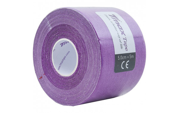 Тейп кинезиологический Tmax Extra Sticky Lavender фиолетовый 600_380