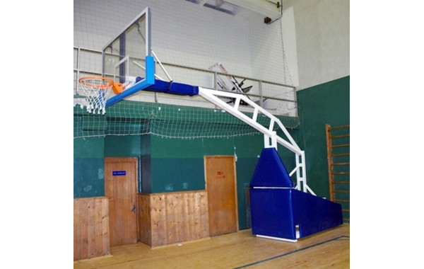 Стойка баскетбольная профессиональная мобильная складная с гидромеханизмом вынос 325 см, без противовесов Atlet IMP-A20E 600_380