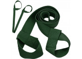 Ремень-стяжка универсальная для йога ковриков и валиков Sportex B31604 (хаки)