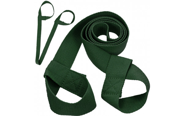Ремень-стяжка универсальная для йога ковриков и валиков Sportex B31604 (хаки) 600_380