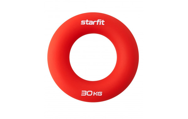 Эспандер кистевой Star Fit Кольцо, d8,8 см, 30 кг, силикогель ES-404 красный 600_380