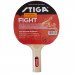 Ракетка для настольного тенниса Stiga Fight Red, 184001, для любителей, накладка 1,5 мм ITTF, прямая ручка 75_75