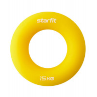Эспандер кистевой Star Fit Кольцо, d8,8 см, 15 кг, силикогель ES-404 желтый