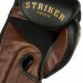 Боксерские перчатки Green Hill STRIKER THBGTR-02 черный\коричневый 75_75