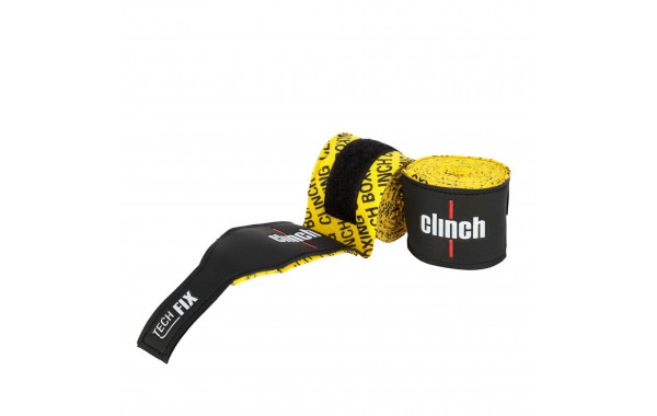 Бинты эластичные Clinch Boxing Crepe Bandage Tech Fix C140 желтый 600_380