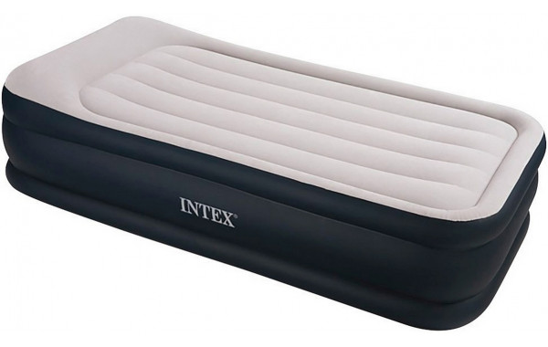 Надувная кровать Intex Deluxe Pillow Rest Raised Bed 99х191х42см, встр. насос 220V 64132 600_380