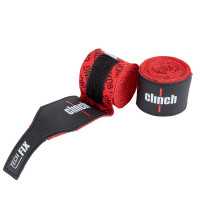 Бинты эластичные Clinch Boxing Crepe Bandage Tech Fix C140 красный