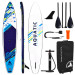 Сапборд Alpha Caprice WX-1200 COMFORT Aquatic blue 12,6D 75_75