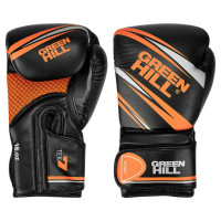 Боксерские перчатки Green Hill TEK7 BGT-2279 черно-оранжевый