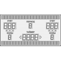 Табло баскетбольное электронное Glav 1000.1