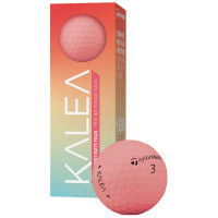 Мяч для гольфа TaylorMade Kalea N7641901 персиковый неон (3шт)