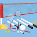 Набор детский DFC для игры в бадминтон, волейбол и теннис Goal238A 75_75