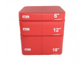 Набор плиобоксов Perform Better Extreme Foam Plyobox Set 3 3401 красный 15 см, 31 см, 46 см, красный