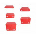 Набор плиобоксов Perform Better PB Extreme Foam Plyobox Set 5 3402 8, 15, 31, 46, 61 см, красный 75_75