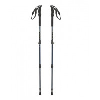 Палки для ходьбы треккинговые раздвижные с удлиненной ручкой 105-135 см Techteam TT HIMALAYAS NN001649 Blue