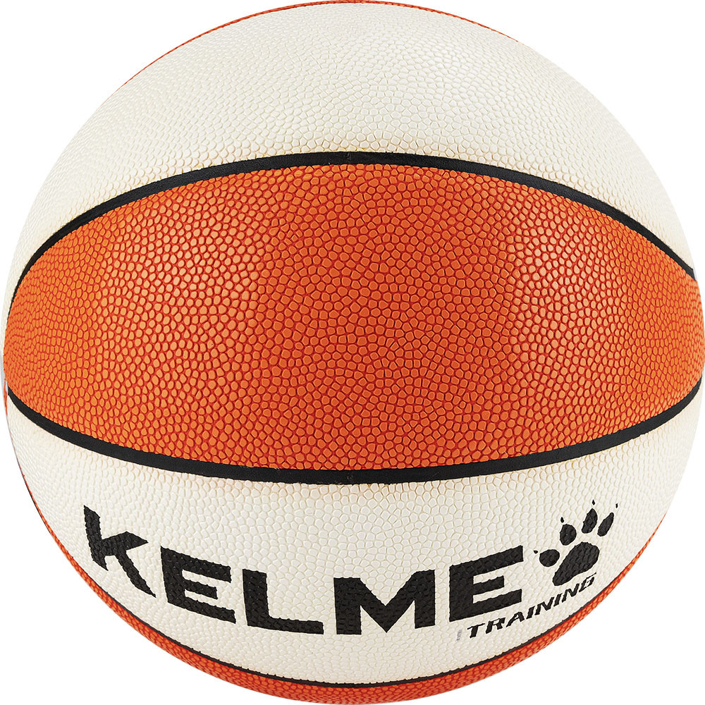 Мяч баскетбольный Kelme Hygroscopic 8102QU5004-133, р.6, 8 панелей, ПУ, бут.кам., бело-оранжево-черный 1000_1000