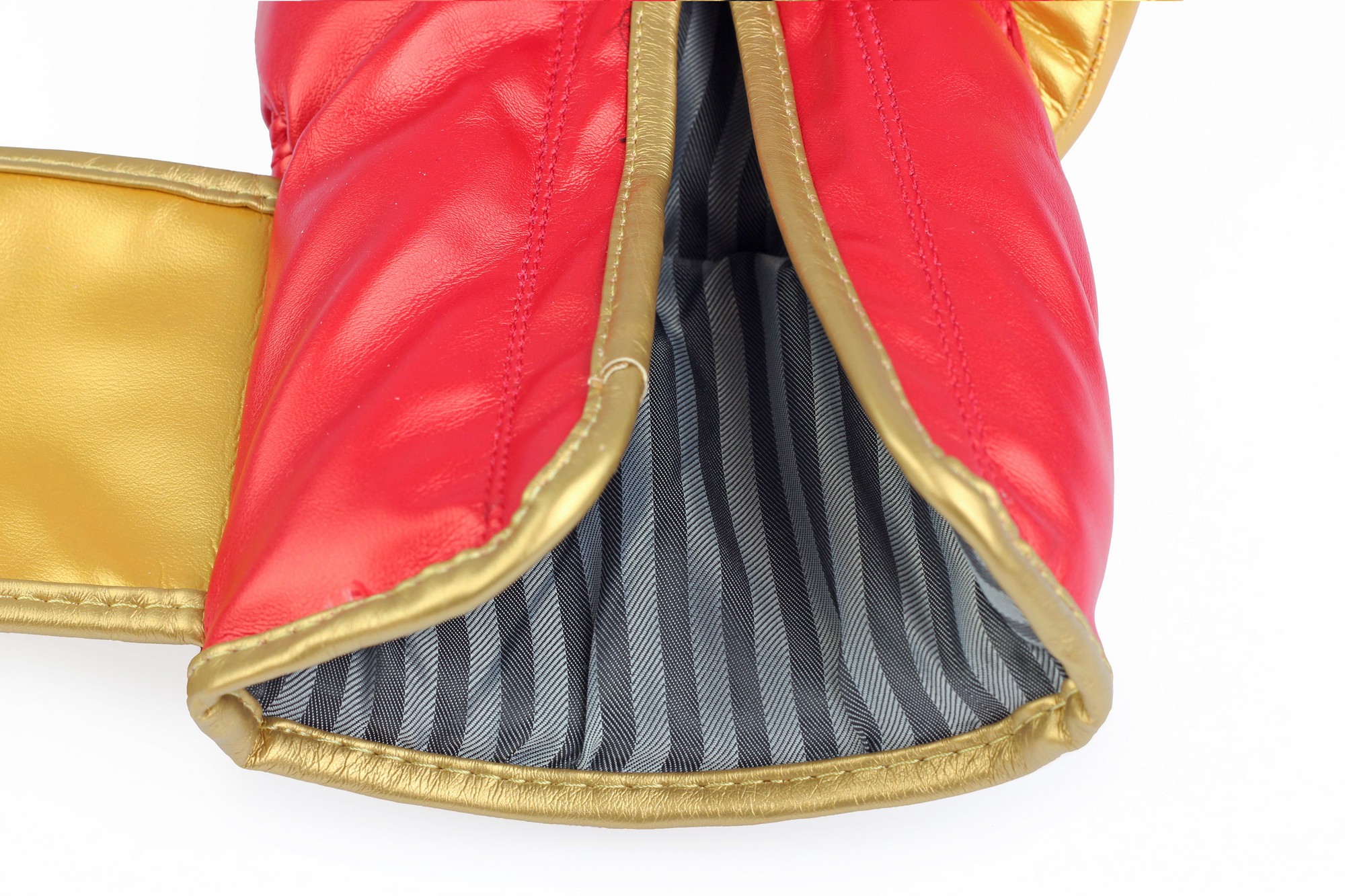 Перчатки боксерские (иск.кожа) 12ун Jabb JE-4081/US Ring красный\золото 2000_1333