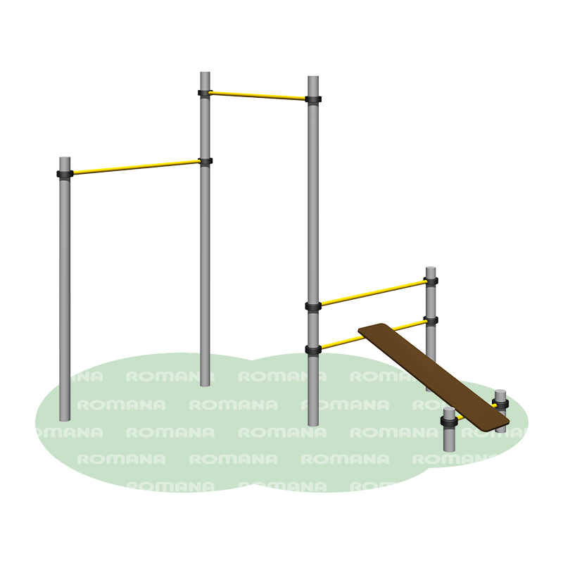 Турник двойной Romana 501.07.01 800_800