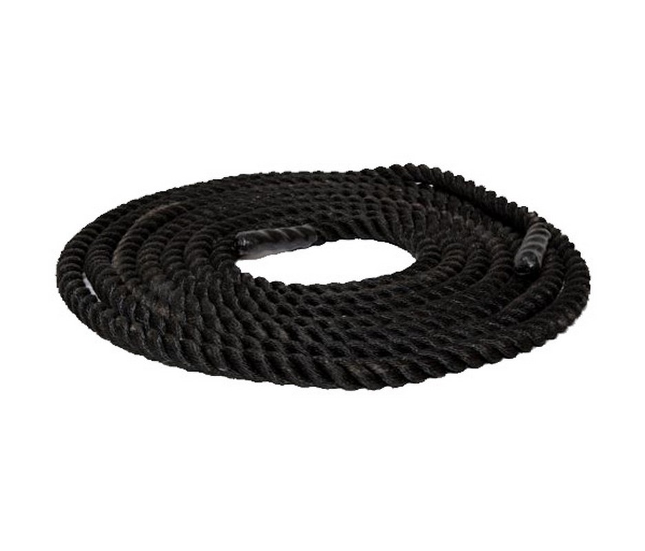 Тренировочный канат Perform Better Training Ropes 12m 4086-40-Black 10 кг, диаметр 3,81 см, черный 936_800