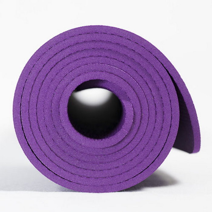 Коврик для йоги Airex Calyana Prime Yoga, 66x185х0,45cm фиолетовый 700_700
