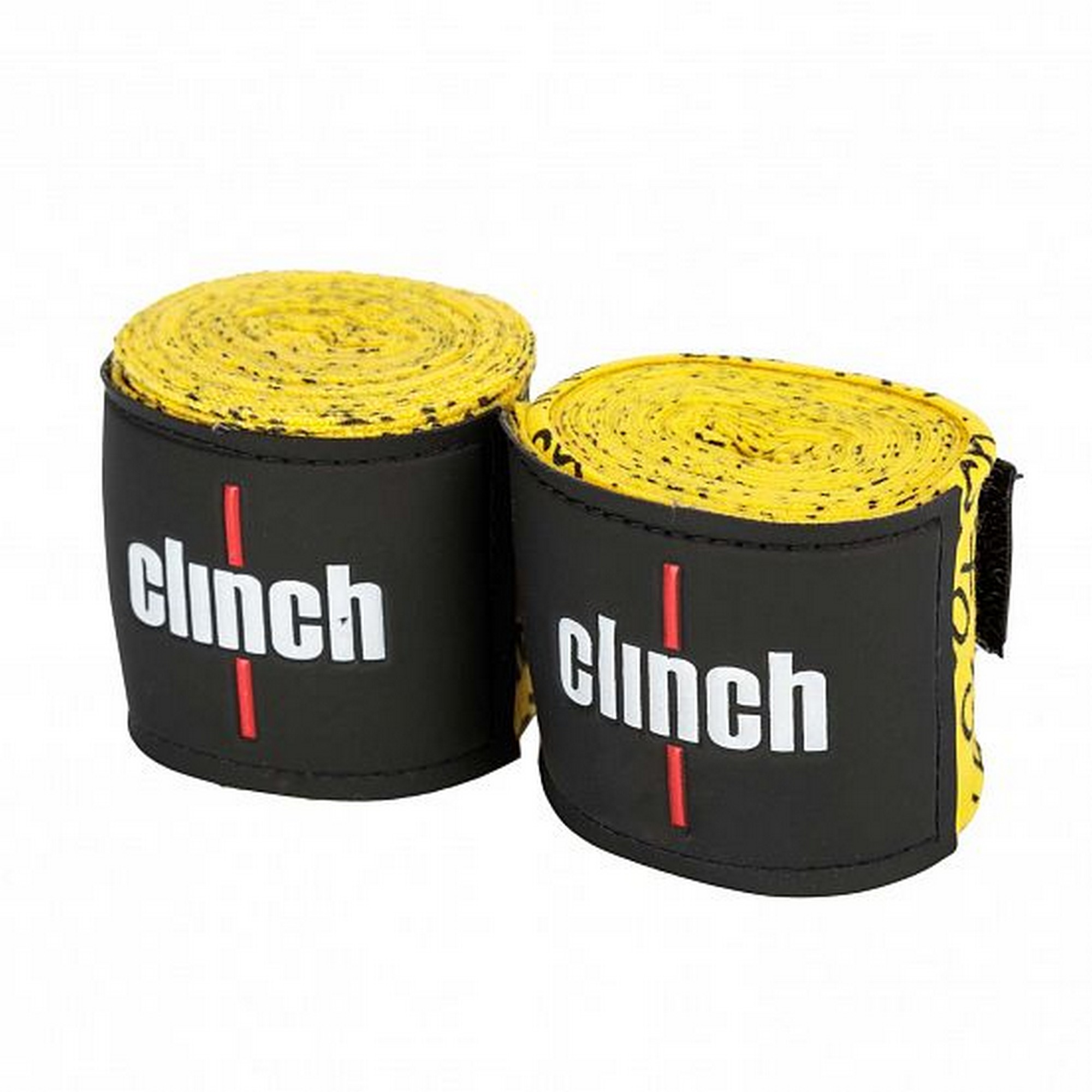 Бинты эластичные Clinch Boxing Crepe Bandage Tech Fix C140 желтый 2000_2000