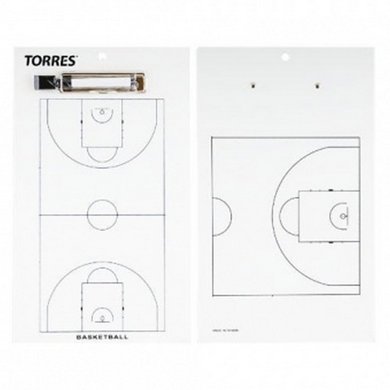 Тактическая доска для баскетбола Torres TR1003B 800_800