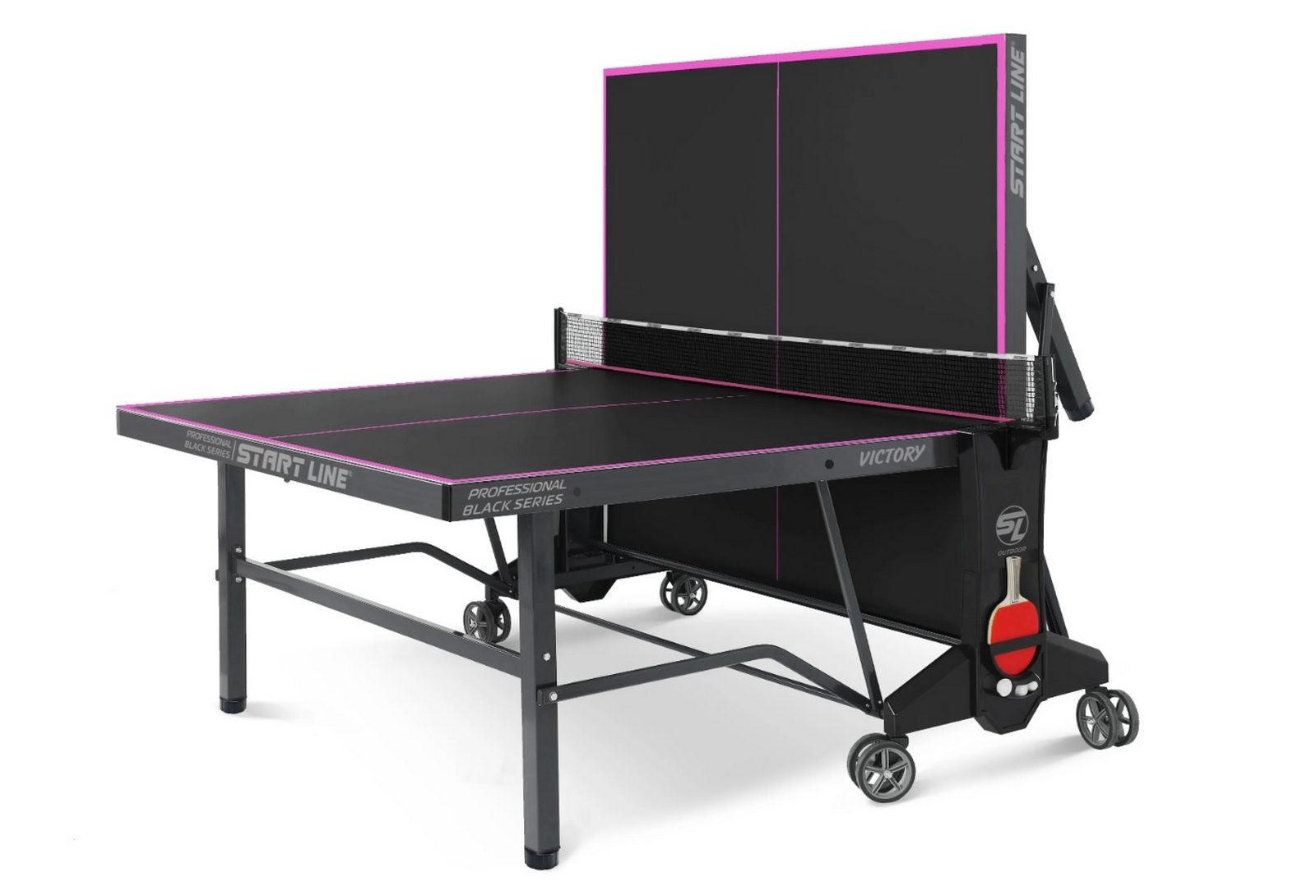 Теннисный стол Всепогодный Start Line VICTORY 6 6063-2 Black 1600_1090