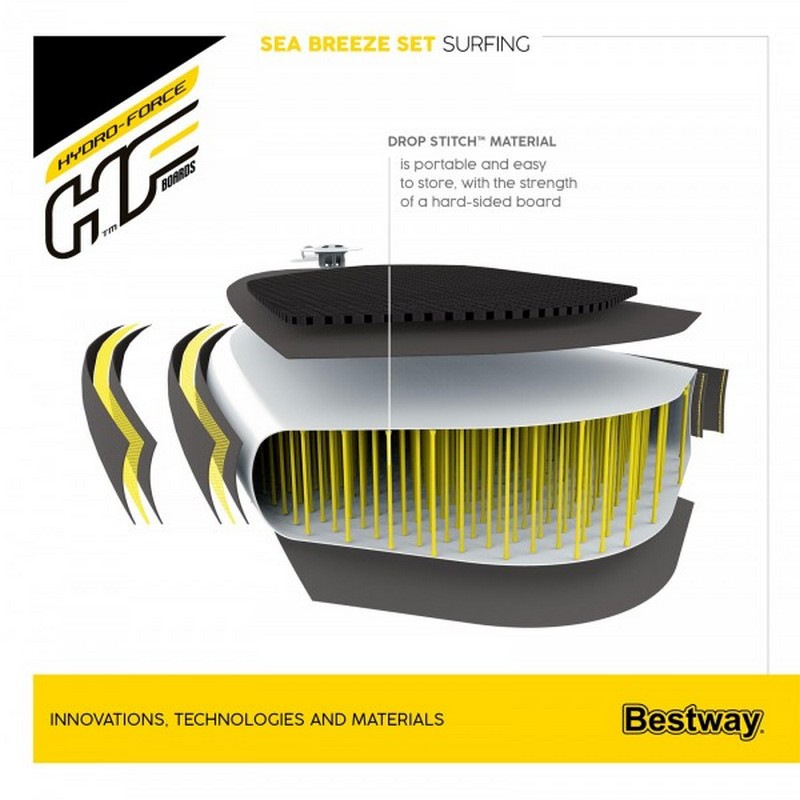 SUP-доска 305х84х12 см Bestway "Sea Breeze" 65340 BW 800_800
