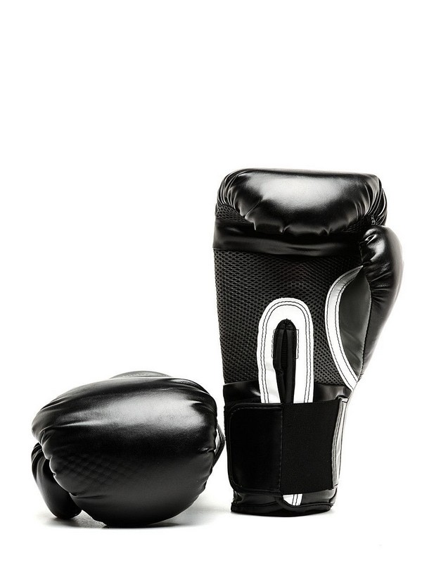 Перчатки тренировочные Everlast Pro Style Elite 8oz 2308E черный 600_800