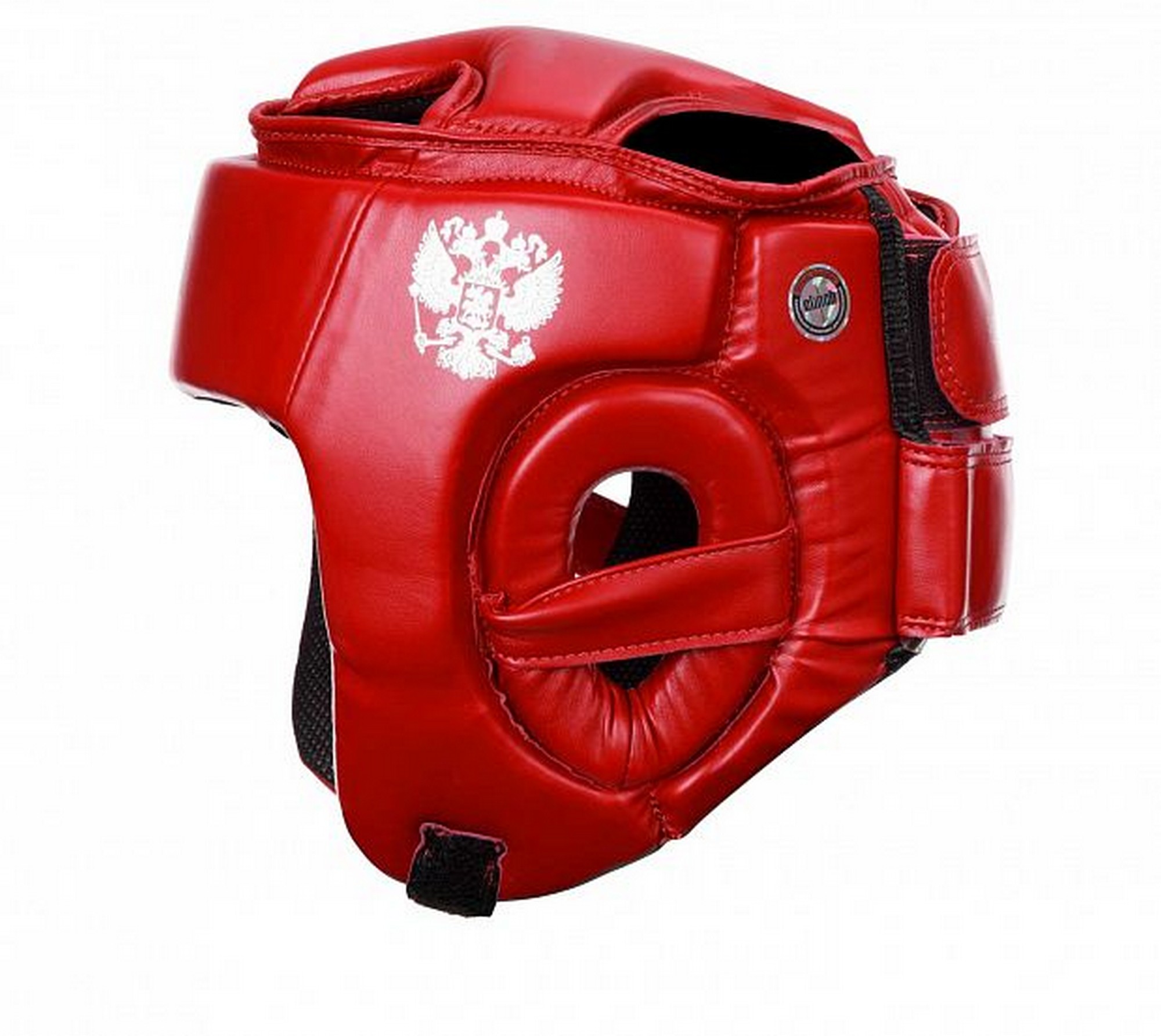 Шлем для единоборств Clinch Helmet Kick C142 красный 2000_1784