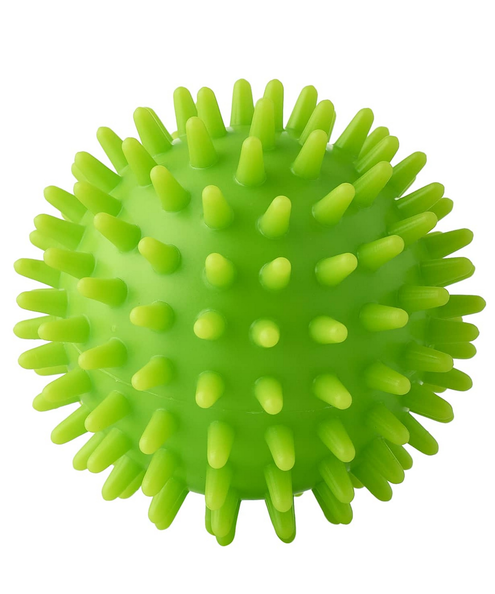 Мяч массажный d7 см BaseFit GB-601 зеленый 1667_2000
