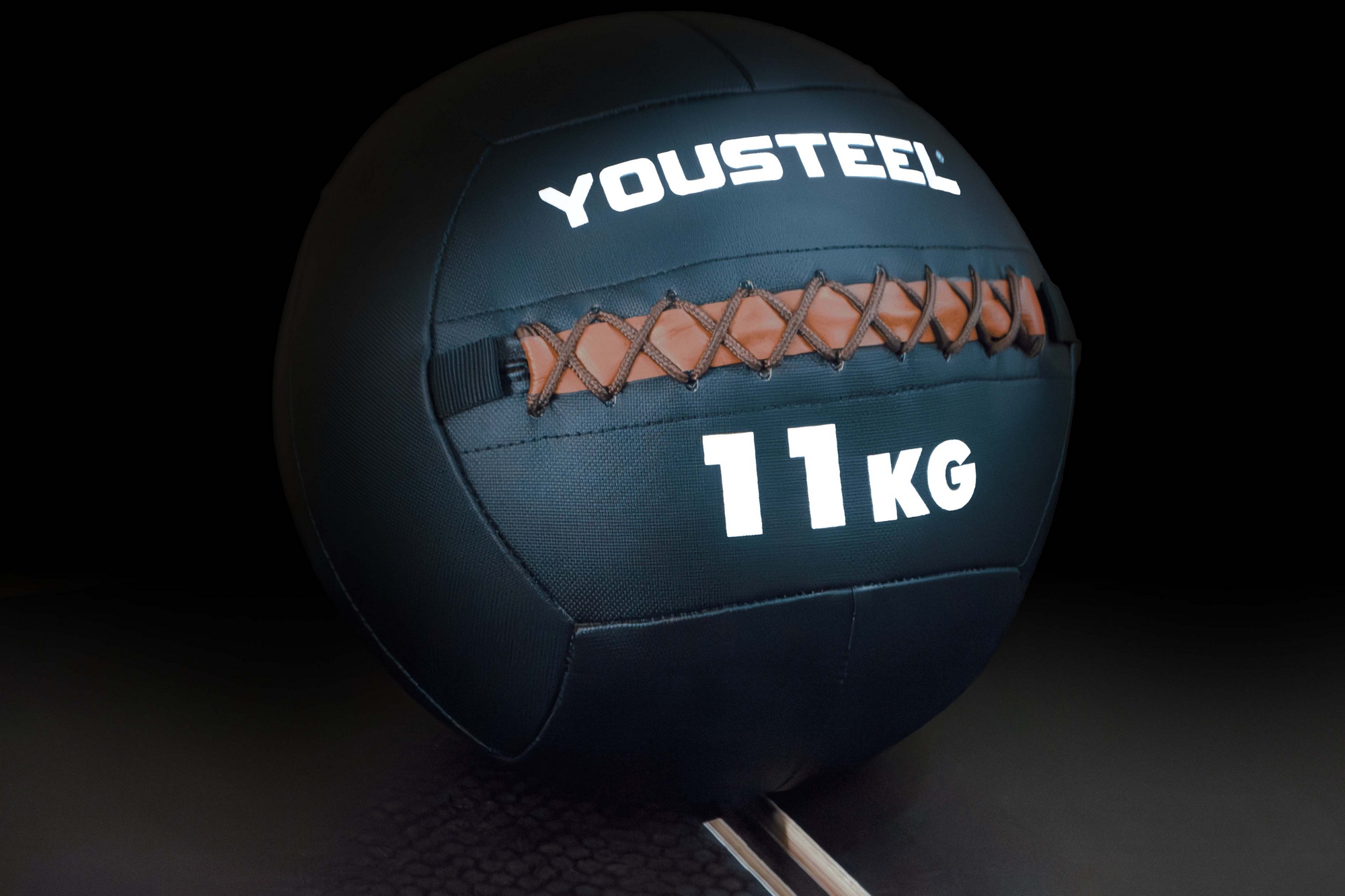 Набивной мяч BLK 11кг YouSteel 2000_1333