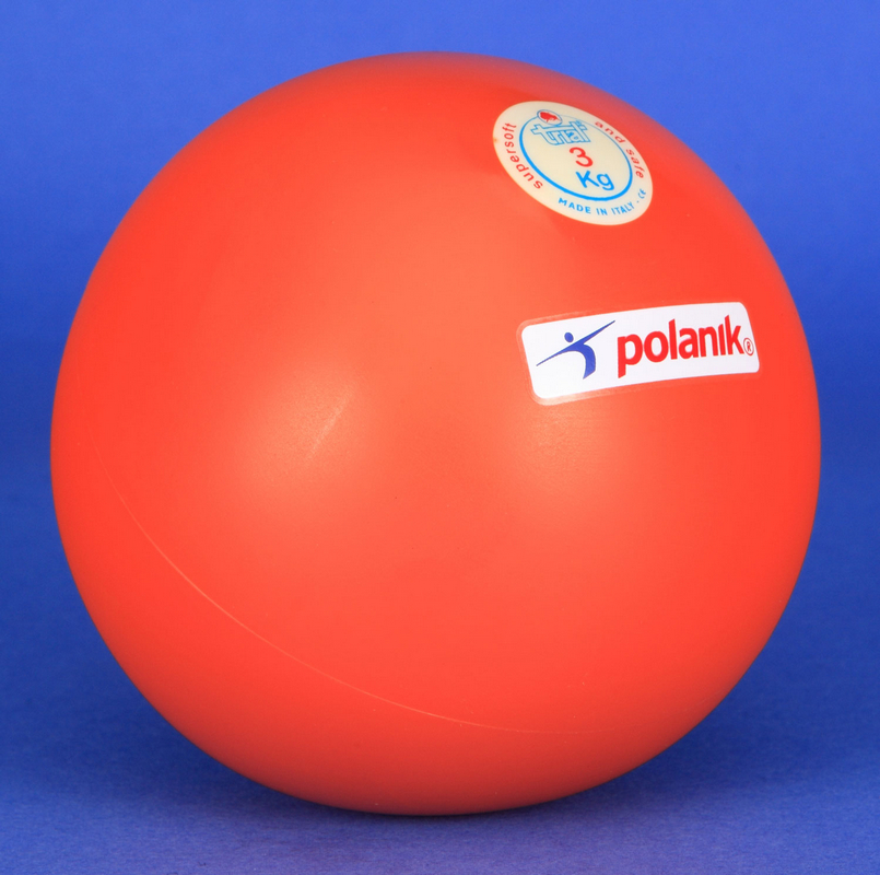 Ядро TRIAL, супер-мягкая резина, для тренировок на улице и в помещениях, 2 кг Polanik VDL20 805_800