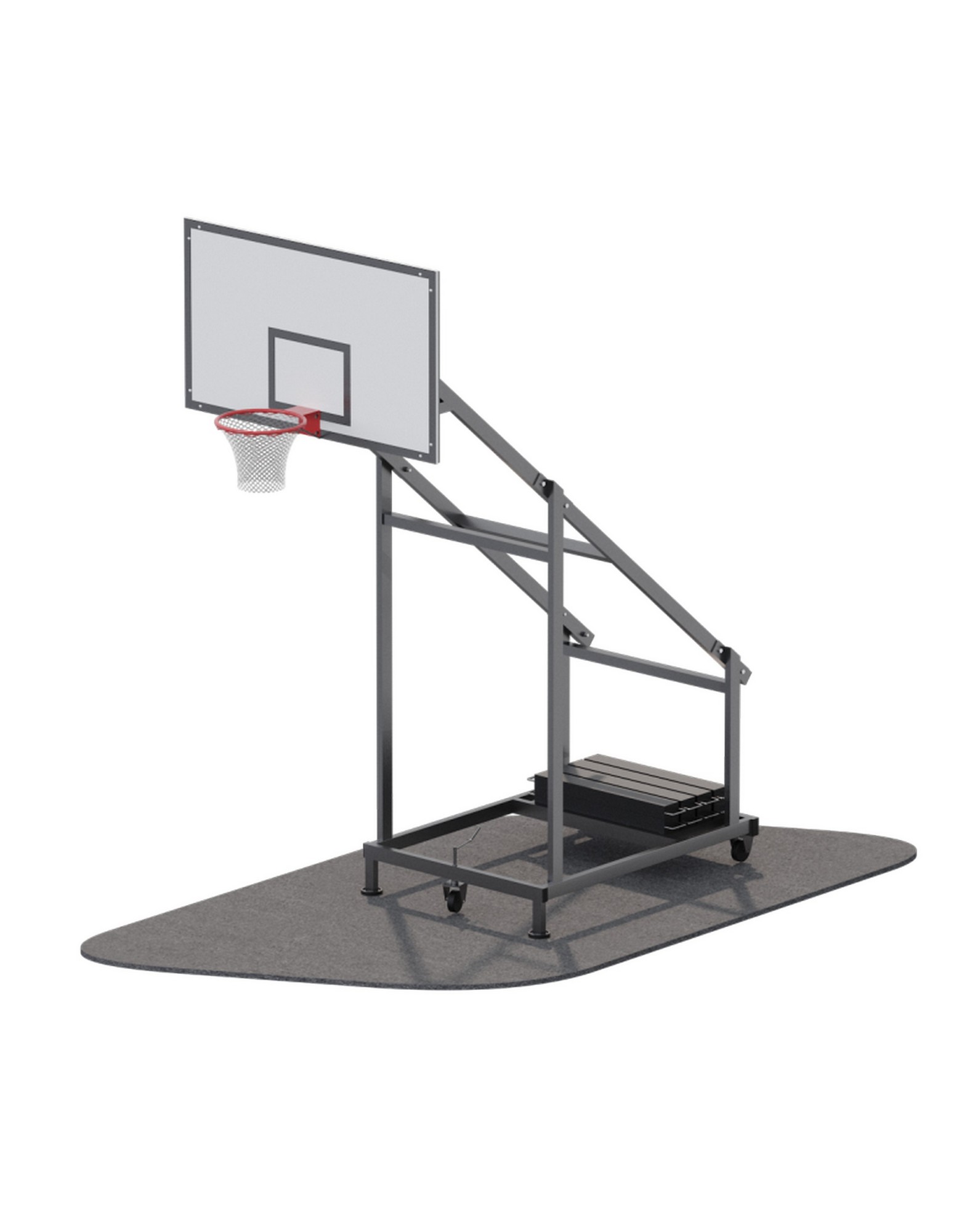 Мобильная баскетбольная стойка ARMS ARMS710 1570_2000