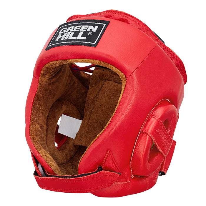 Шлем для самбо Green Hill Five star FIAS Approved HGF-4013fs, красный 700_700