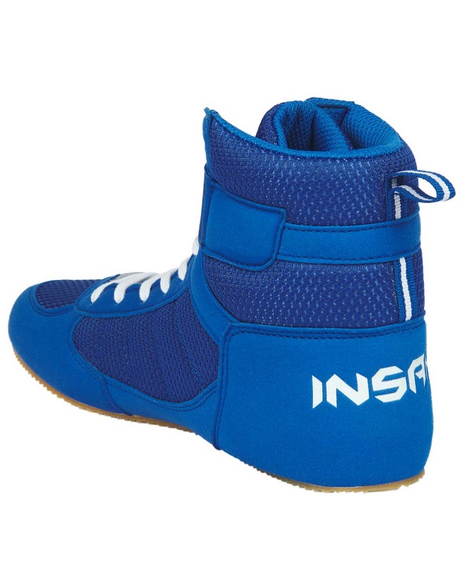 Обувь для бокса Insane RAPID низкая, детский, синий 665_800