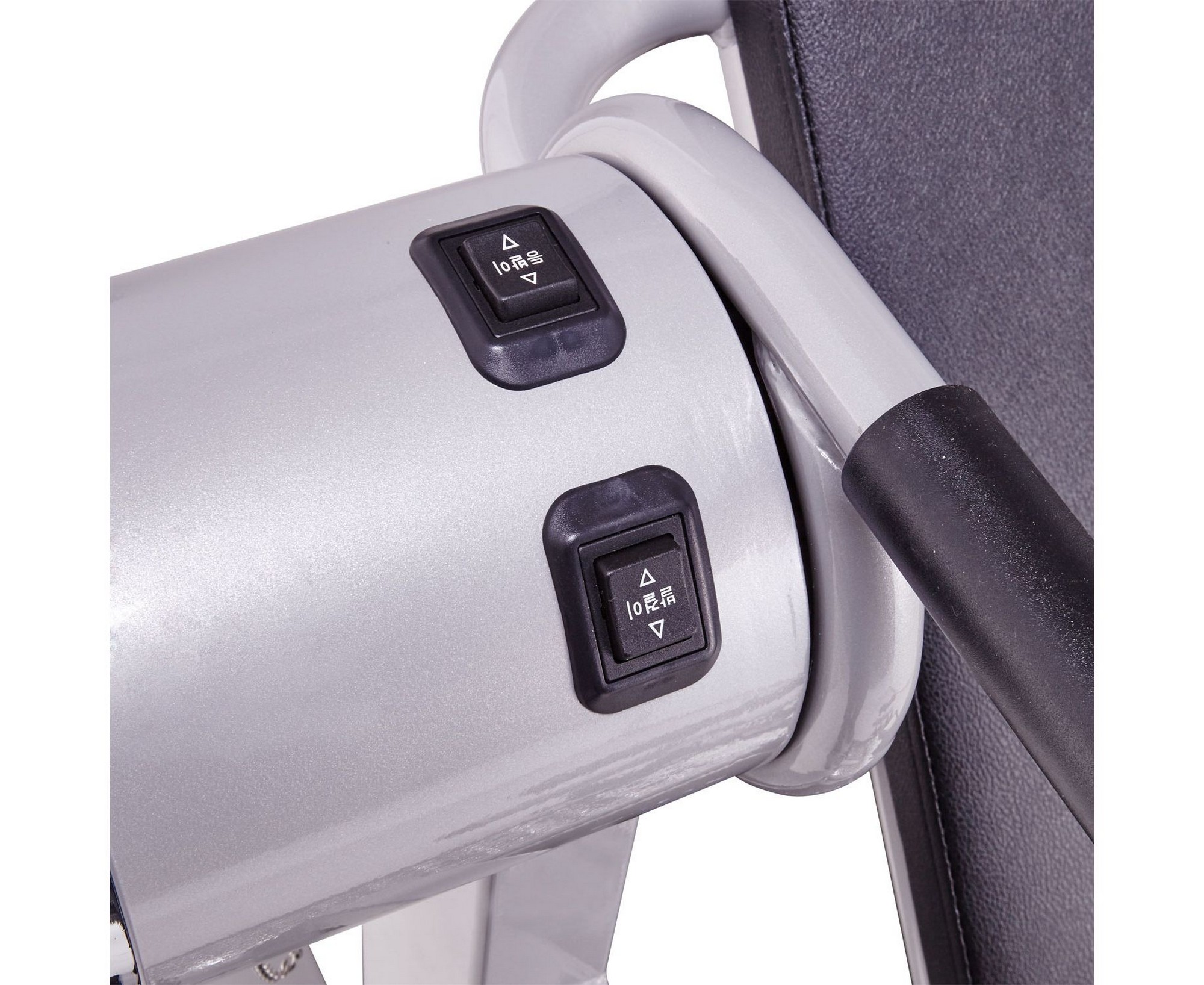 Инверсионный стол Z-UP Z-UP-5 серебряная рама, черная спинка электропривод 2000_1636