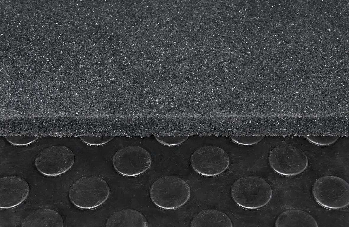 Напольное резиновое покрытие Stecter 1000х1000х30 мм (черный) 2245 1182_767