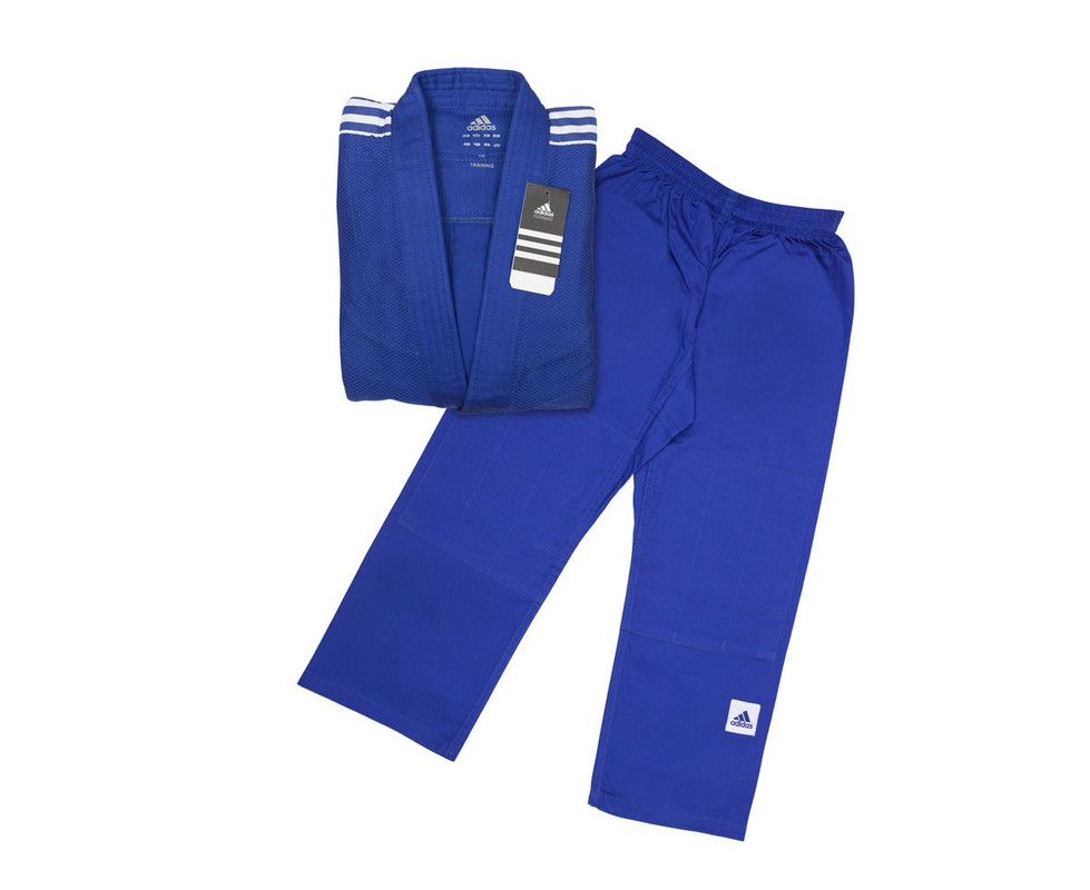 Кимоно для дзюдо Adidas Training синее 979_800