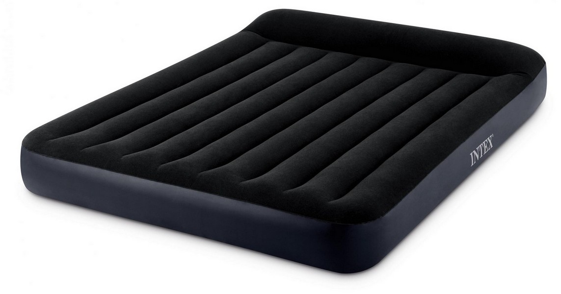 Надувная кровать Intex Queen Dura-Beam Pillow Rest Classic Airbed 203х152х25см 64143 1143_600