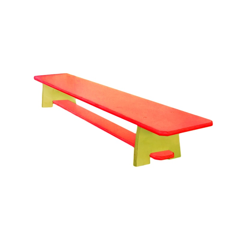 Скамейка для детского сада цветная 1000 мм Dinamika ZSO-002333 800_800