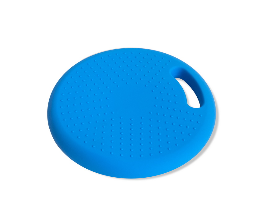 Массажно-балансировочная подушка с ручкой Original Fit.Tools синяя FT-BPDHL (BLUE) 851_700